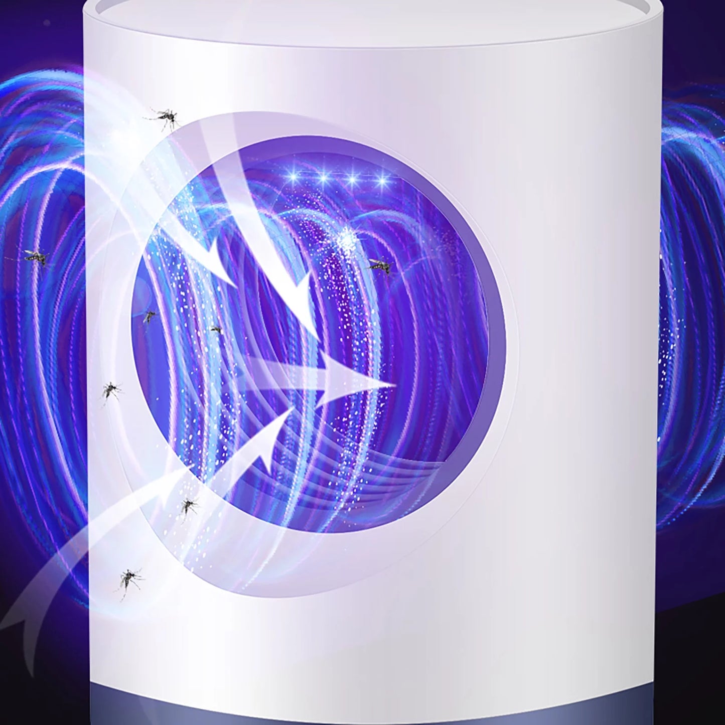 ™ Silentzap Pro – Electric Mosquito Killer Lamp with Suction Trap for Indoor & Outdoor Protection